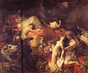 Eugene Delacroix The Death of Sardanapalus oil painting